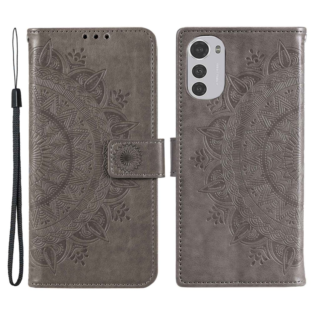 SKALO Motorola Moto E32/E32s Mandala Plånboksfodral