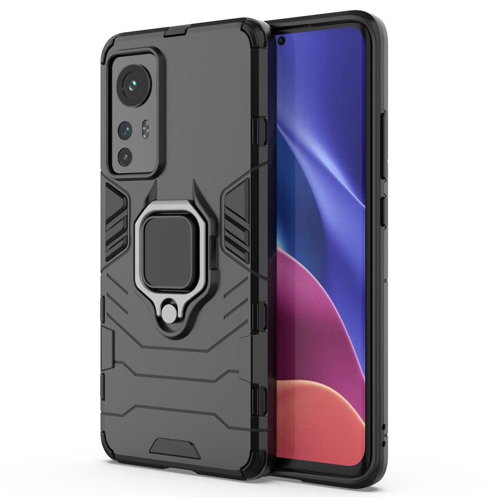 SKALO Xiaomi 12 Armor Hybrid Metallring skal