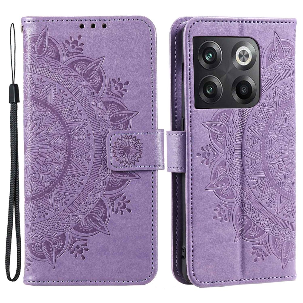SKALO OnePlus 10T Mandala Plånboksfodral