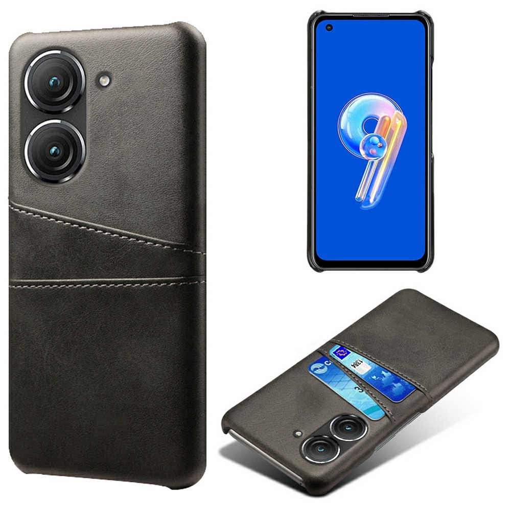 SKALO Asus Zenfone 9 PU-Läder Korthållare Skal