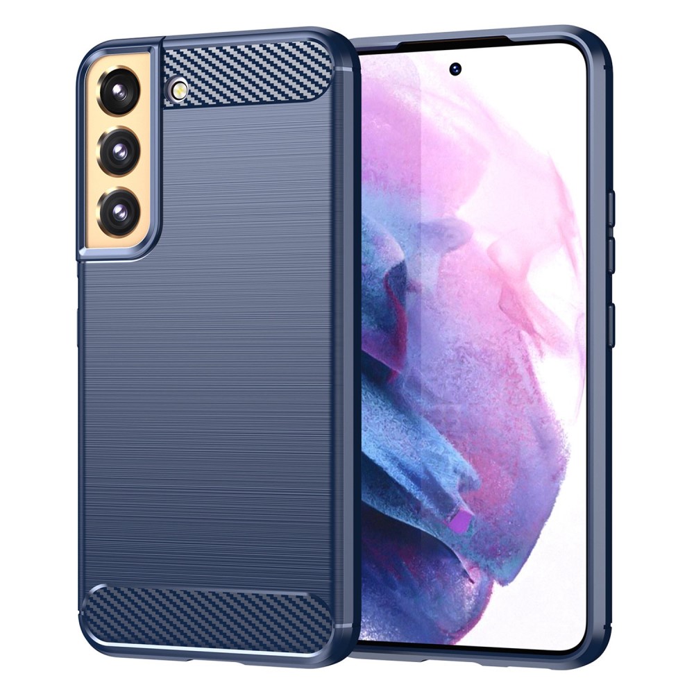 SKALO Samsung S23 Armor Carbon Stöttåligt TPU-skal