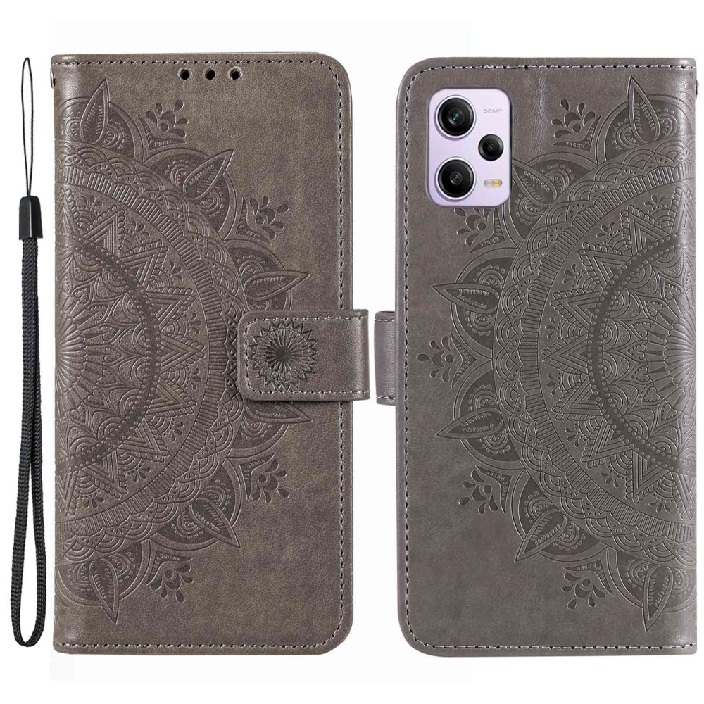 SKALO Xiaomi Redmi Note 12 Pro Mandala Plånboksfodral