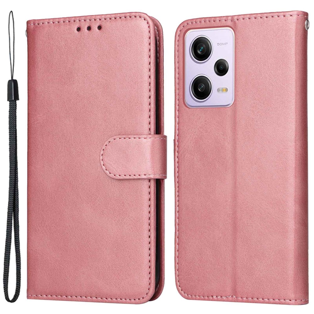 SKALO Xiaomi Redmi Note 12 Pro Plånboksfodral i PU-Läder