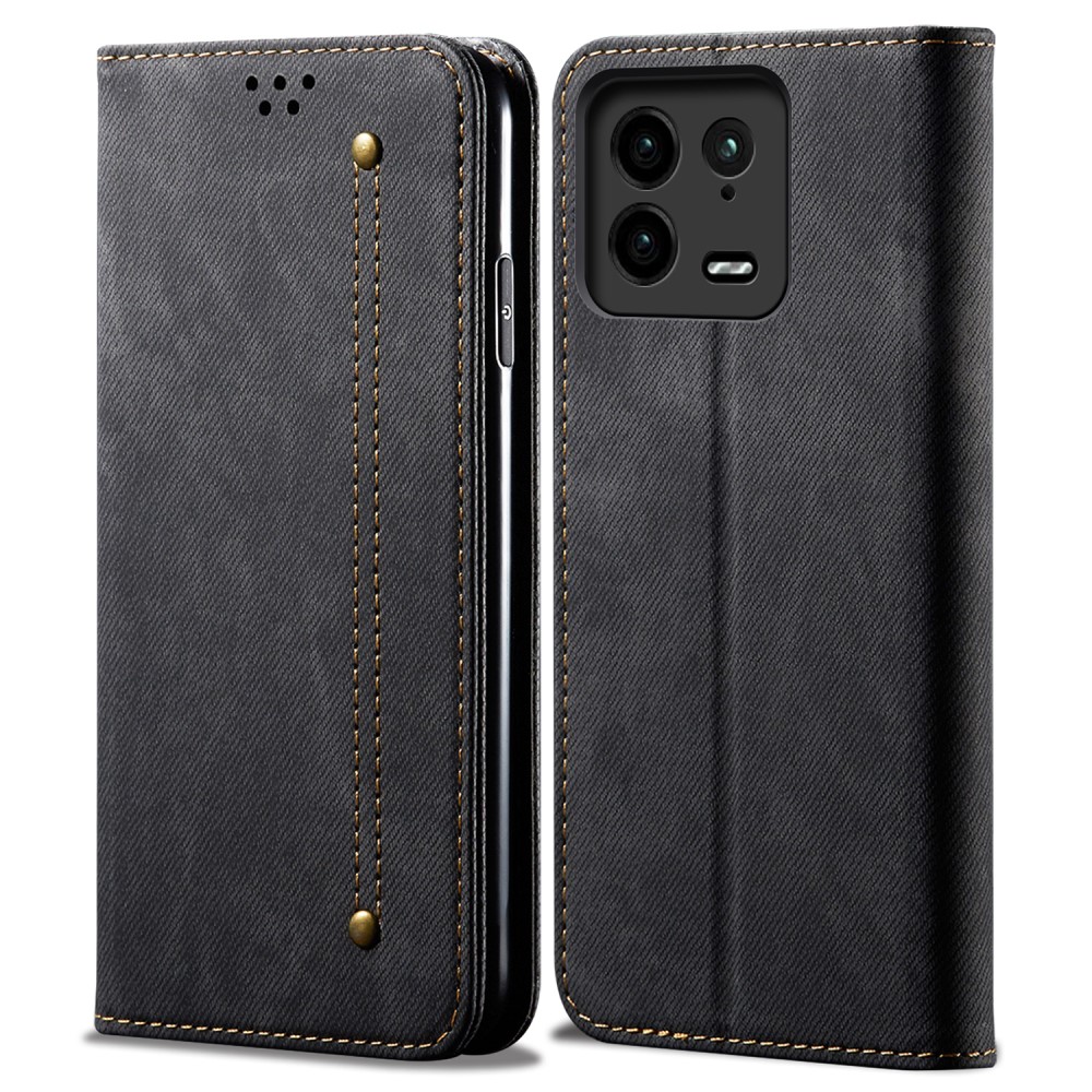 SKALO Xiaomi 13 Pro Jeans Plånboksfodral