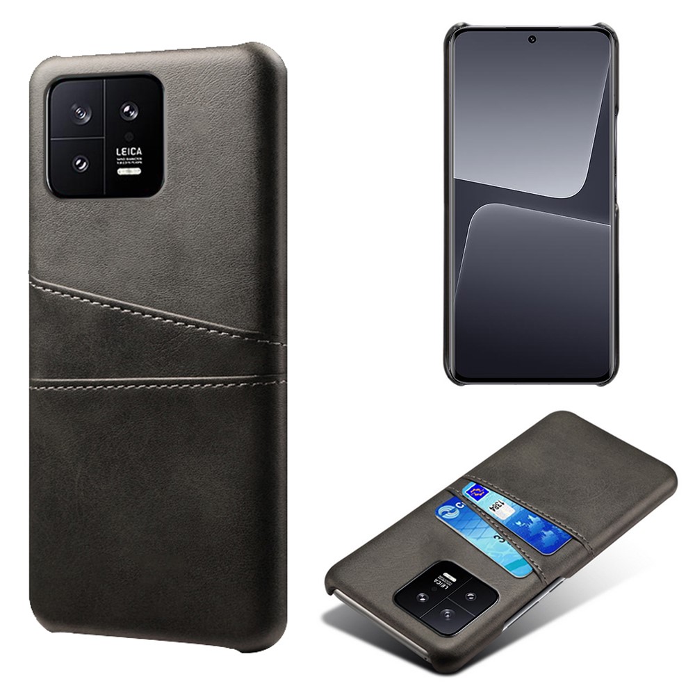 SKALO Xiaomi 13 PU-Läder Korthållare Skal
