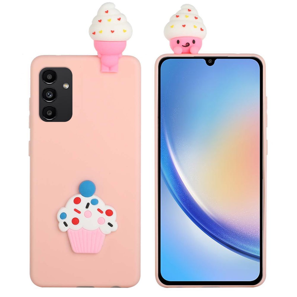 SKALO Samsung A34 3D Cartoon Skal