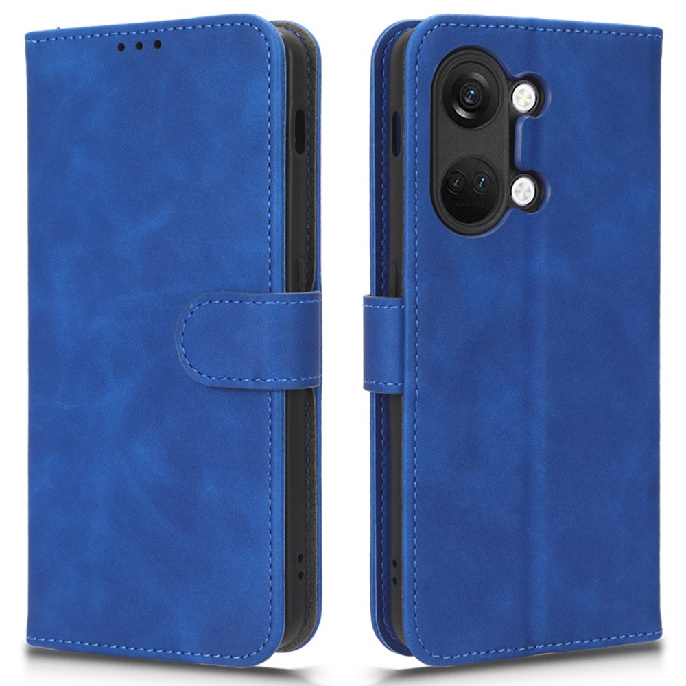 SKALO OnePlus Nord 3 / Ace 2V Matt PU-Läder Plånboksfodral