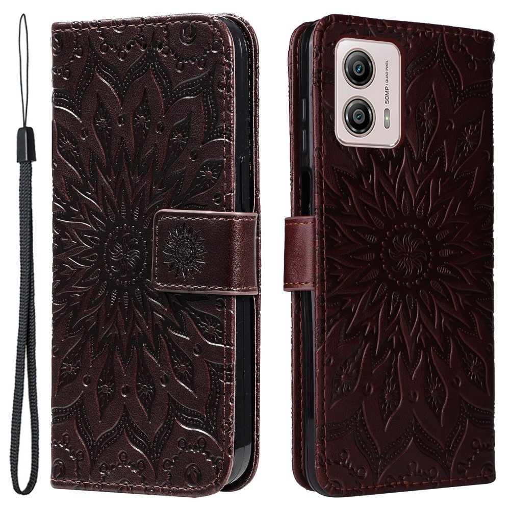 SKALO Motorola Moto G23 Mandala Plånboksfodral