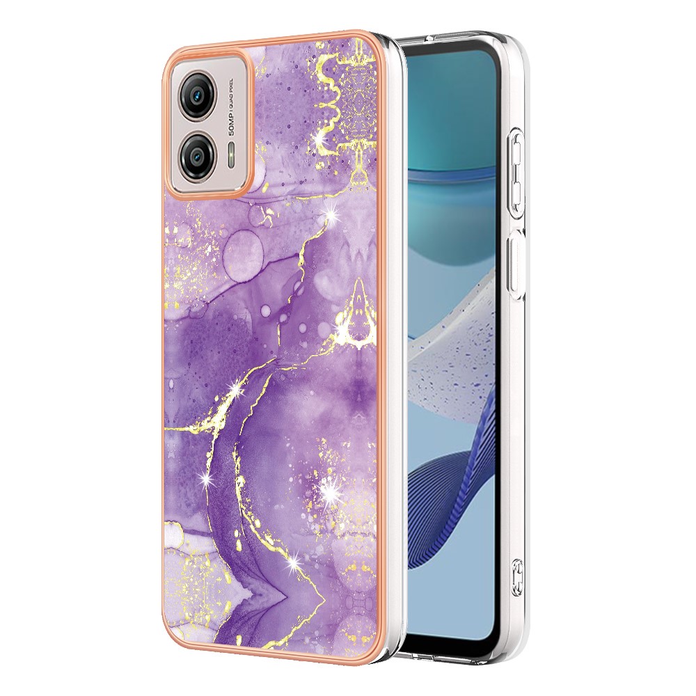 SKALO Motorola Moto G53 Marmor TPU-skal - Motiv 2