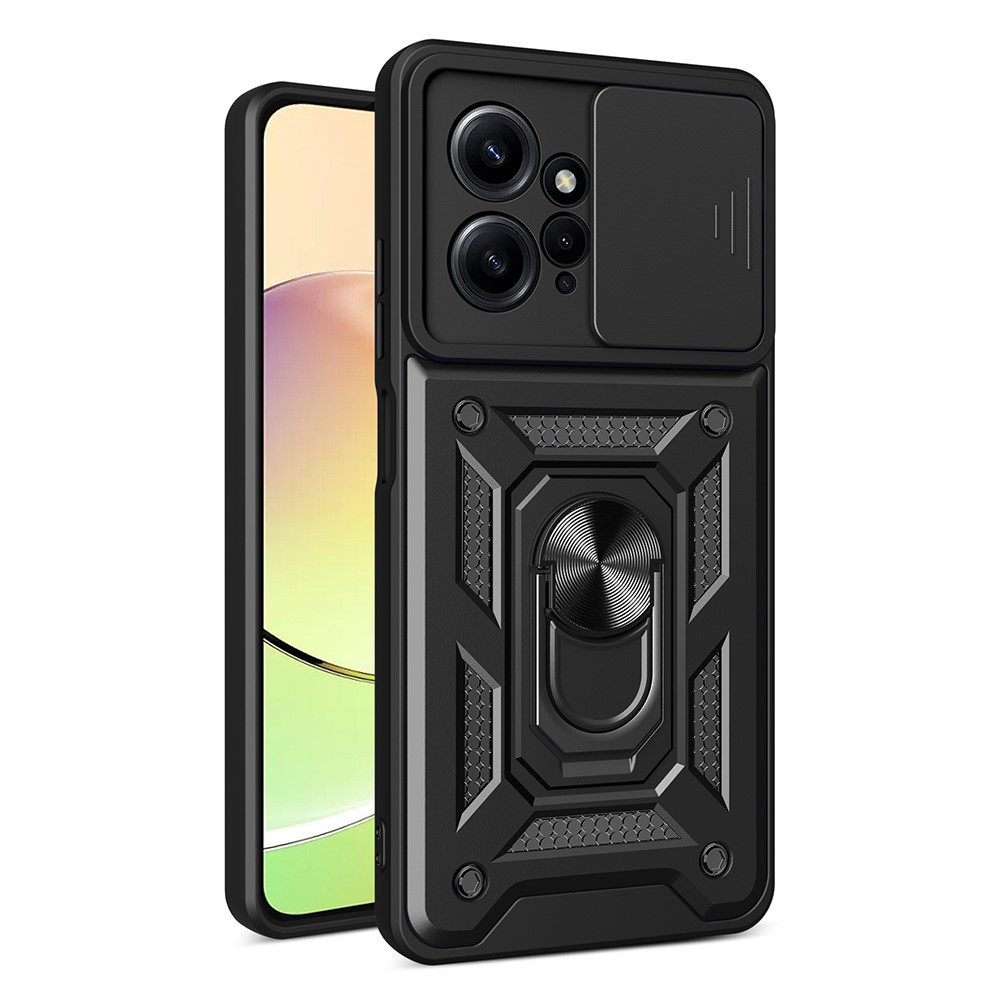 SKALO Xiaomi Redmi Note 12 Armor Hybrid Metallring Kameraslider