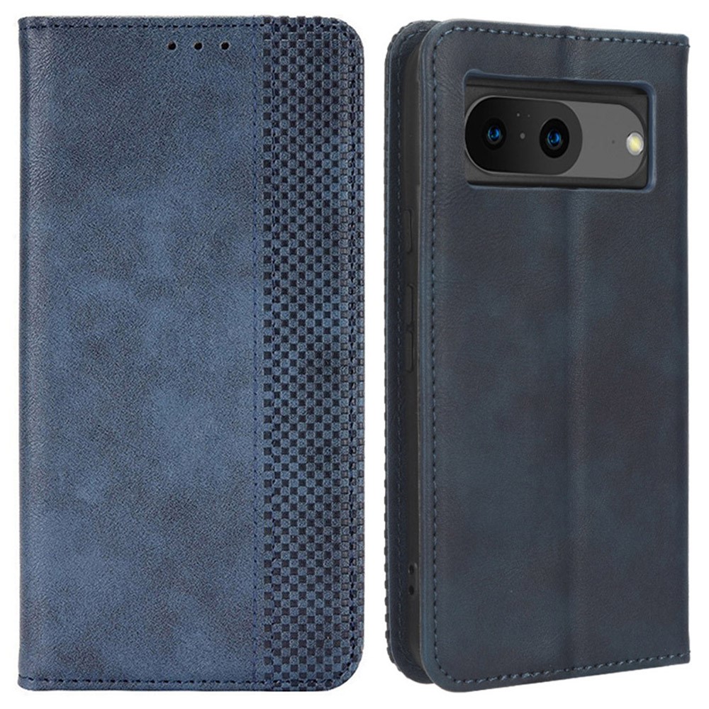 SKALO Google Pixel 8 Embossed Premium Plånboksfodral