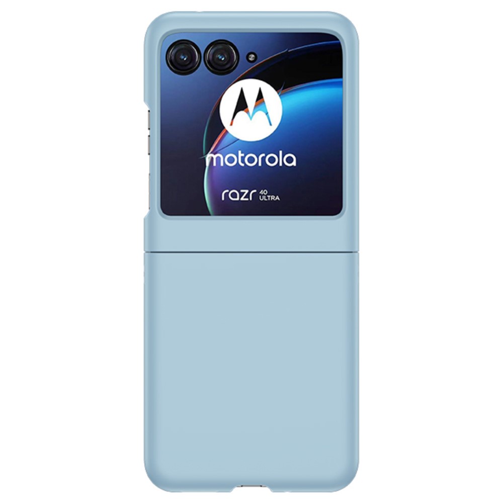 SKALO Motorola Razr 40 Ultra Ultratunn Skin-touch Fold Skal - Turkos
