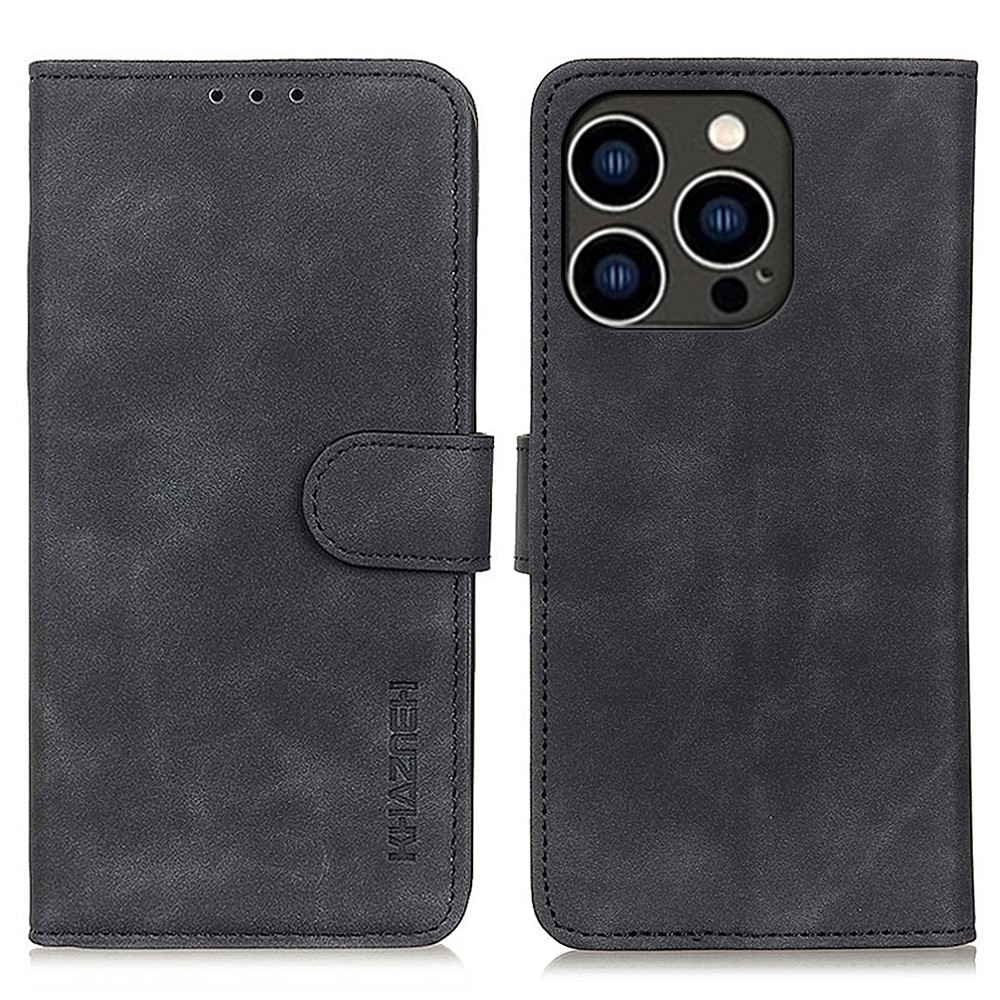SKALO iPhone 15 Pro KHAZNEH Plånboksfodral i PU-Läder