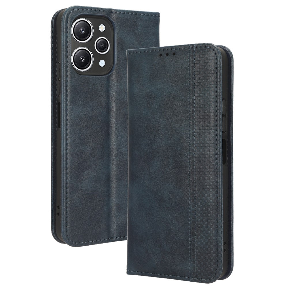 SKALO Xiaomi Redmi 12 / Embossed Premium Plånboksfodral