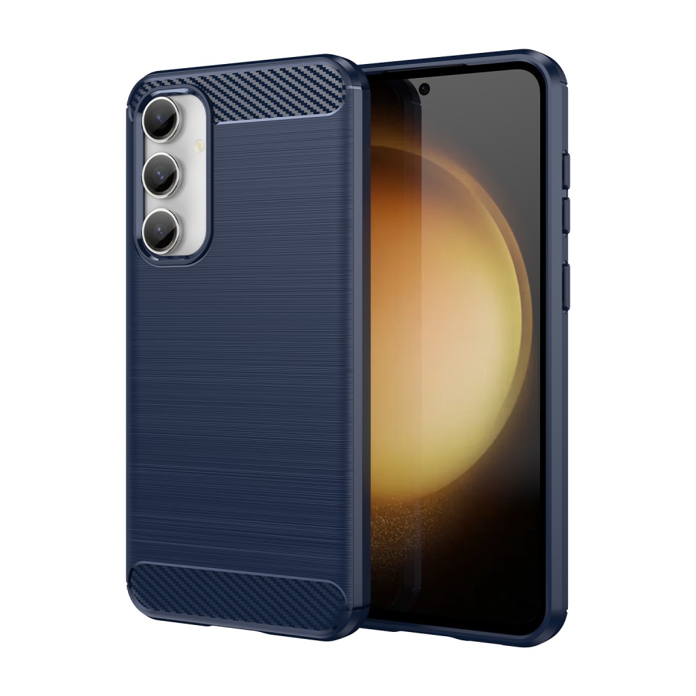 SKALO Samsung S23 FE Armor Carbon Stöttåligt TPU-skal