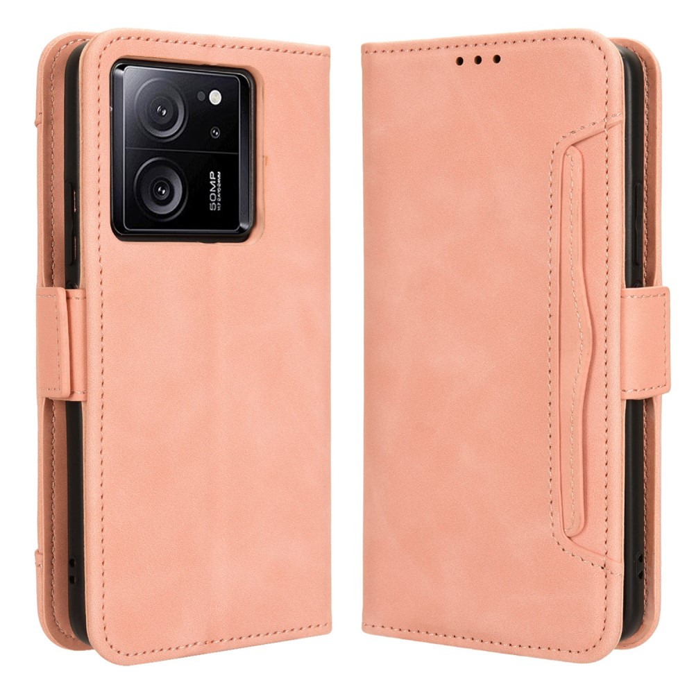 SKALO Xiaomi 13T/13T Pro 6-FACK Plånboksfodral