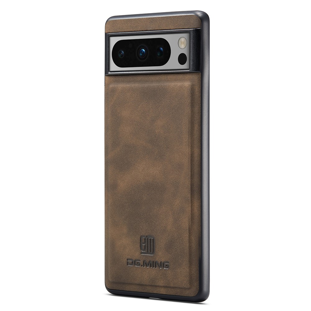 DG.MING Google Pixel 8 Pro Premium PU-Läder Hybrid Skal