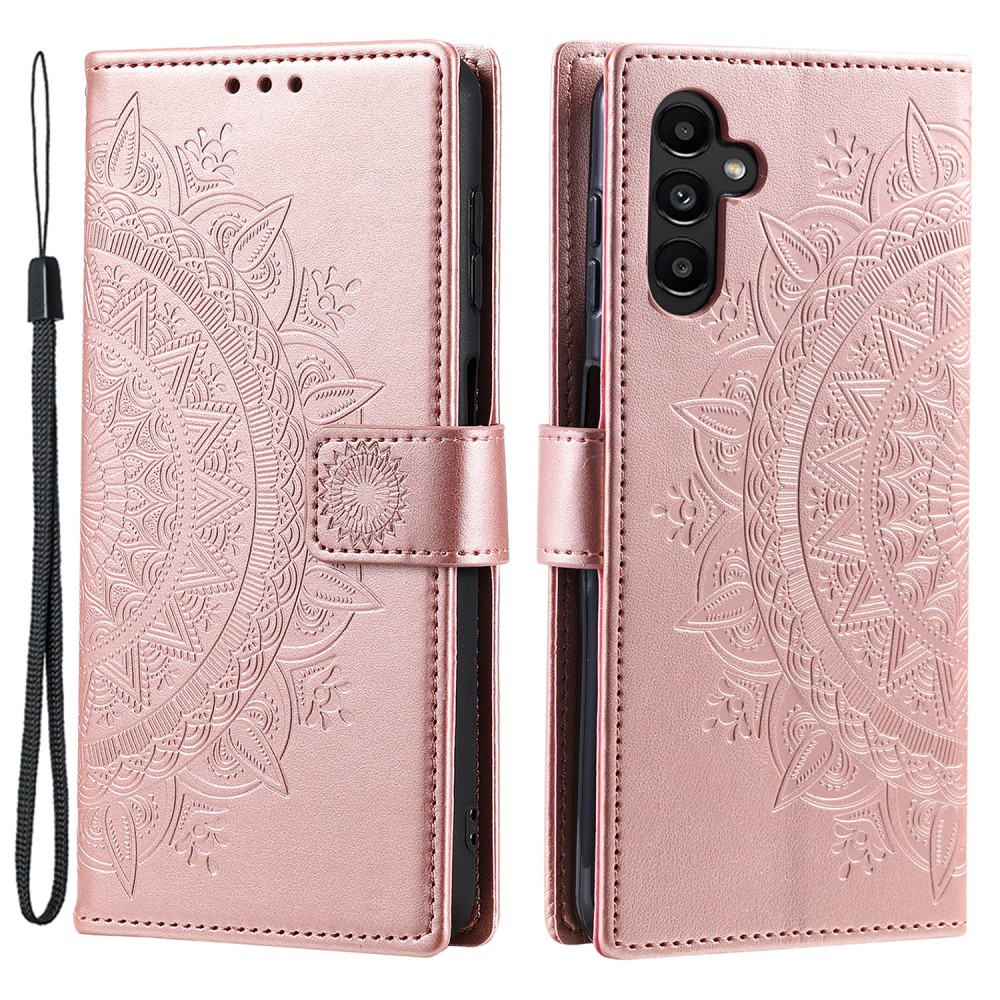SKALO Samsung A15 Mandala Plånboksfodral