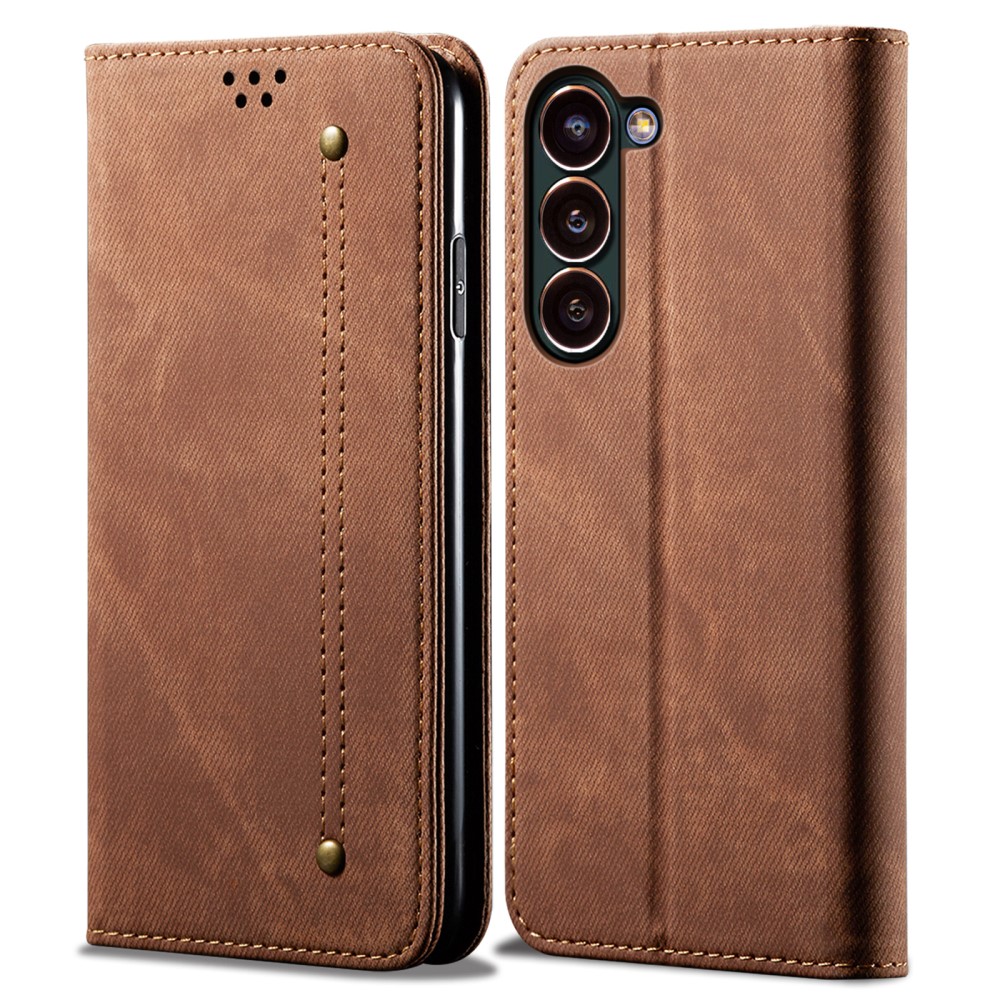 SKALO Samsung S24 Jeans Plånboksfodral
