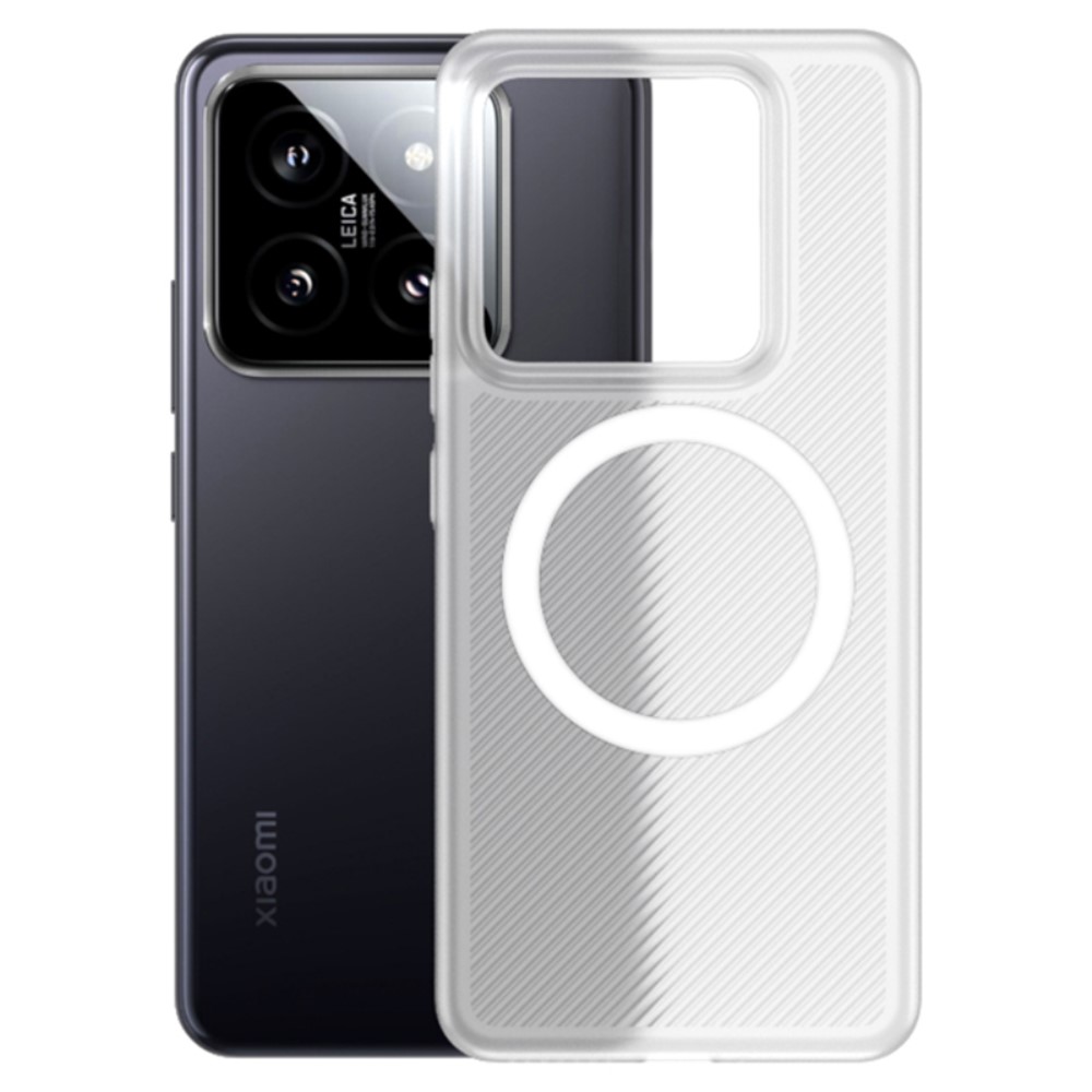 SKALO Xiaomi 14 Twill Magnetring Skal