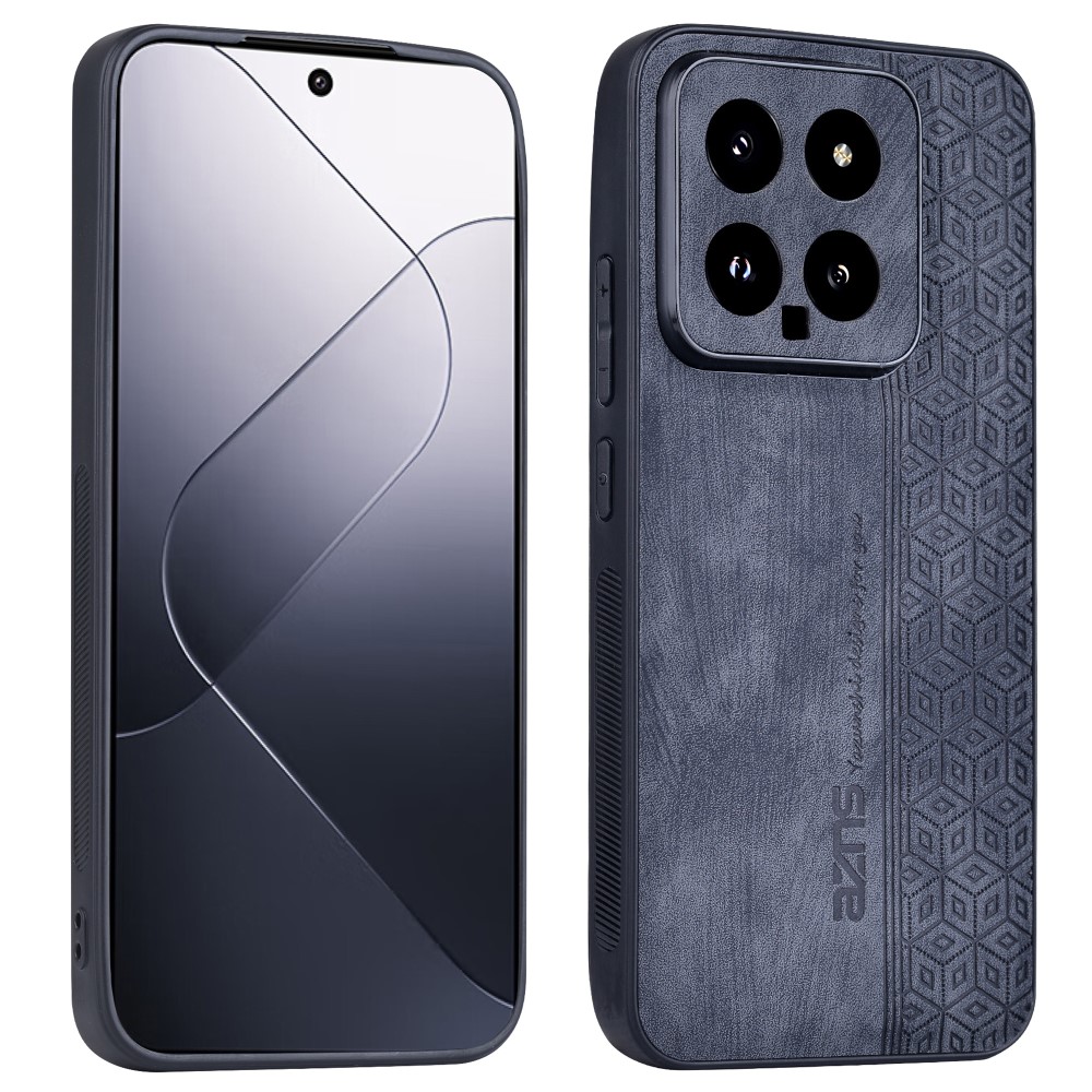 SKALO Xiaomi 14 AZNS PU-Läder Skal
