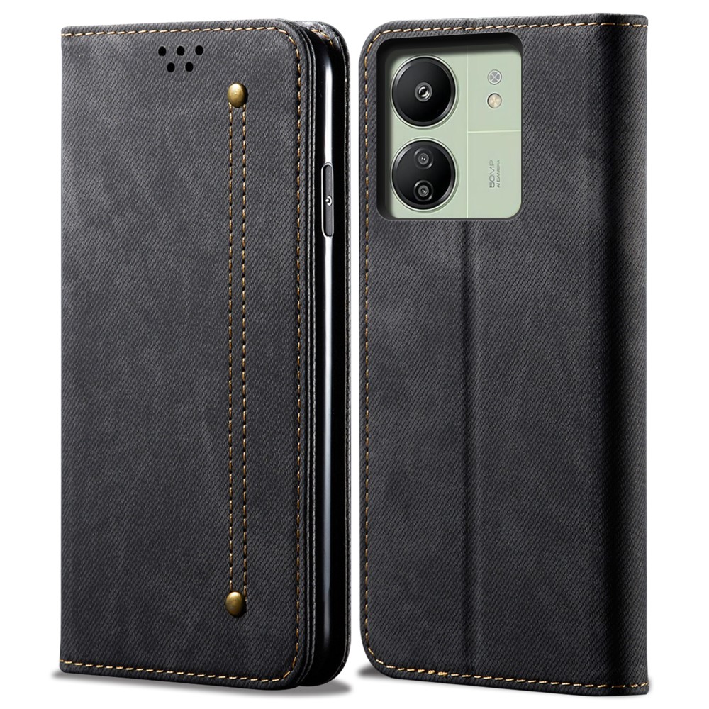 SKALO Xiaomi Redmi 13C Jeans Plånboksfodral