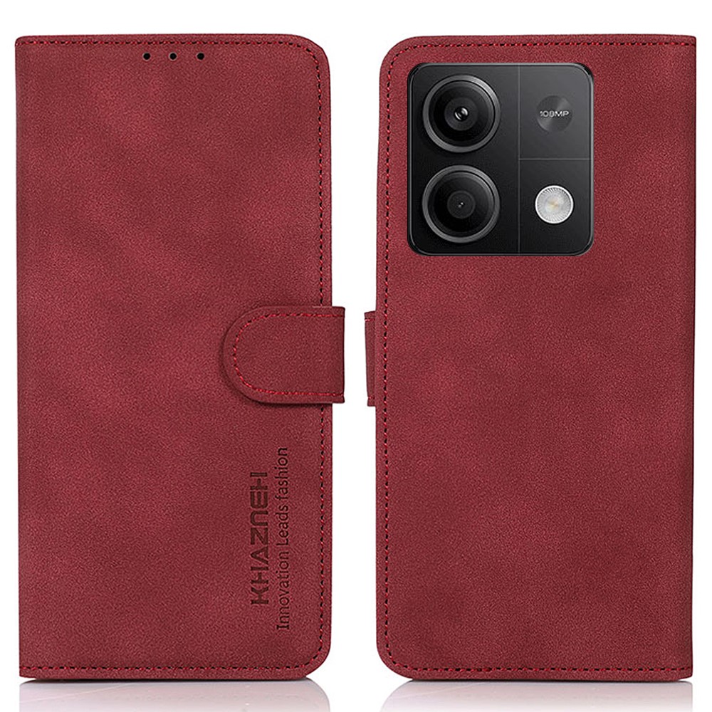 SKALO Xiaomi Redmi Note 13 KHAZNEH Plånboksfodral i PU-Läder