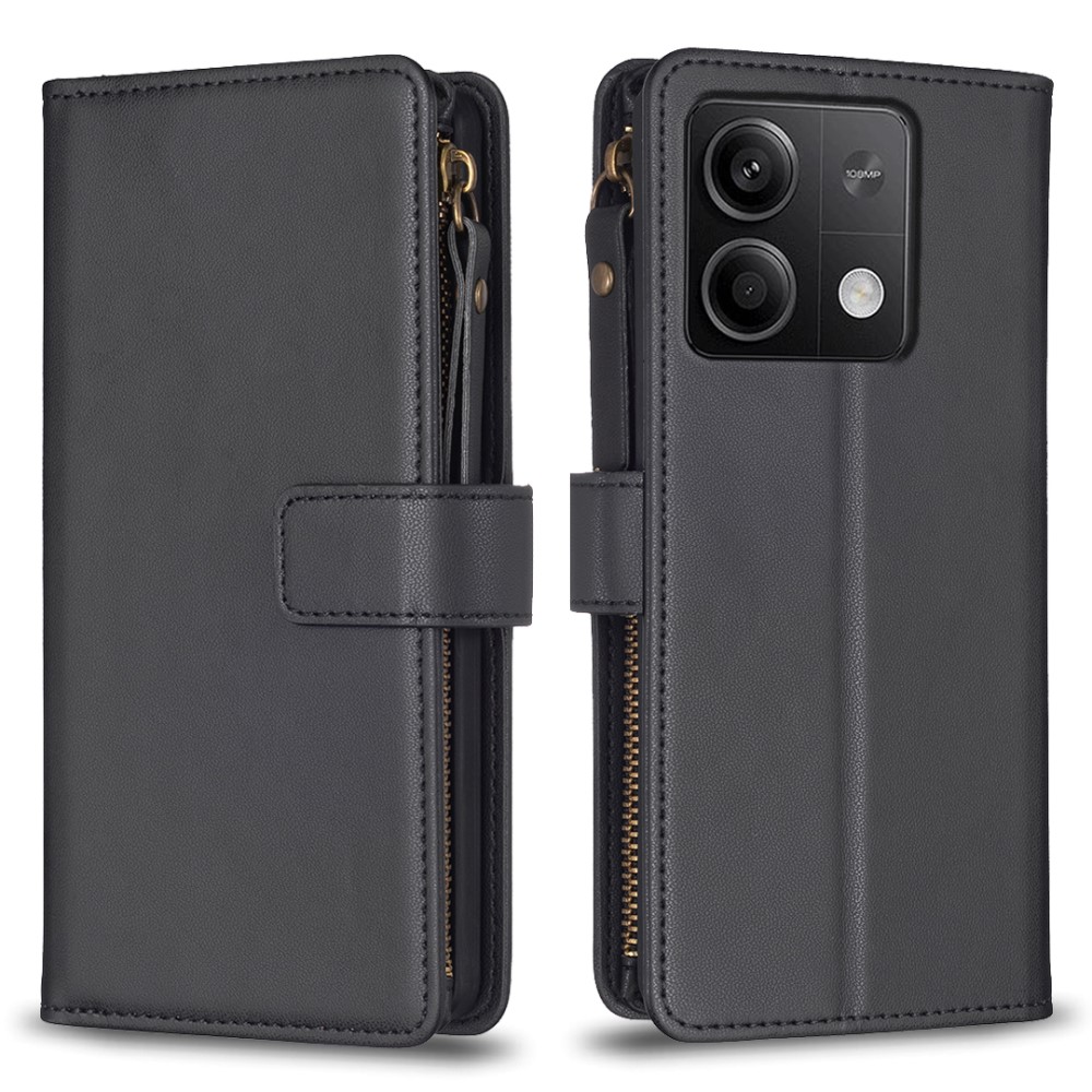 SKALO Xiaomi Redmi Note 13 Big Wallet 11-FACK Plånboksfodral