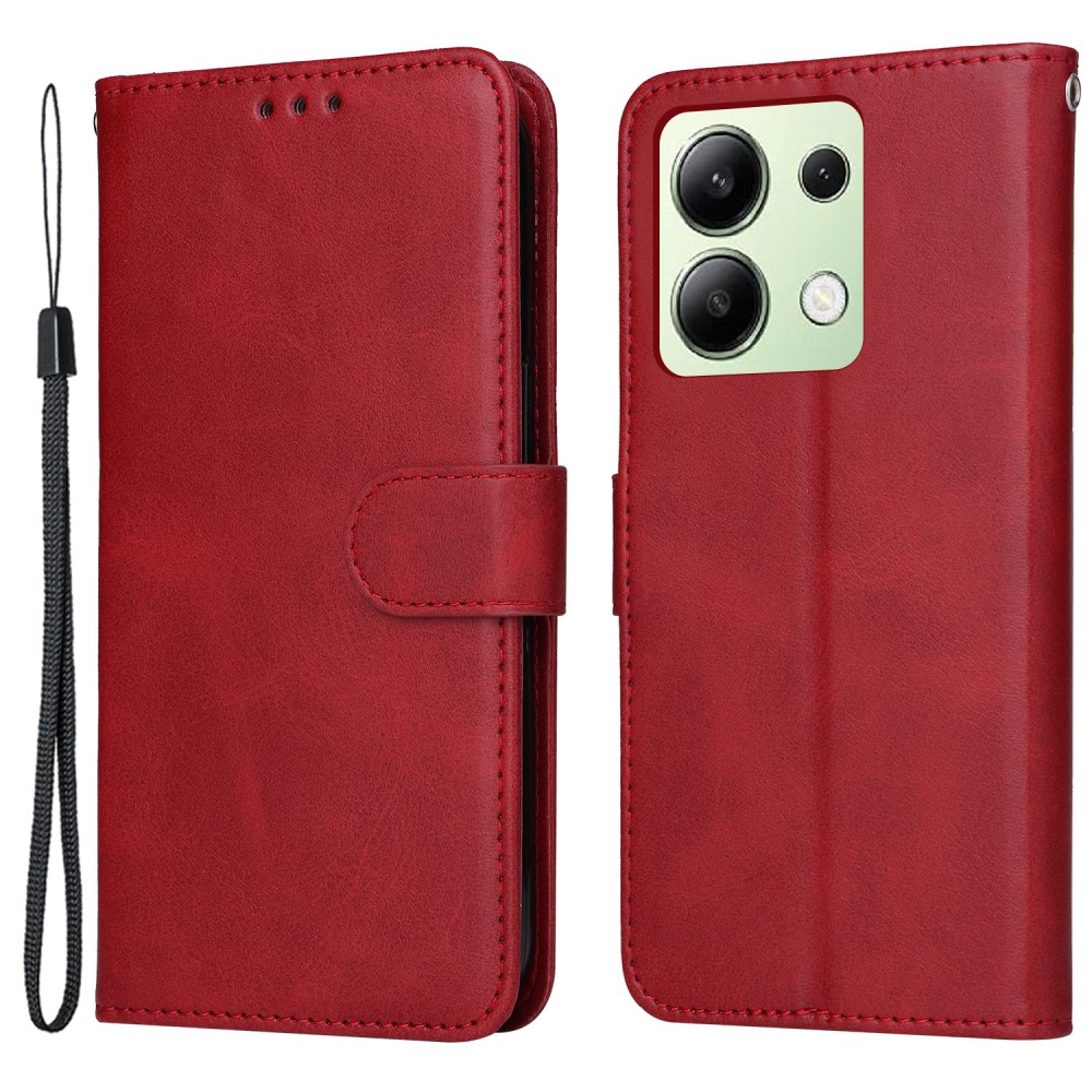 SKALO Xiaomi Redmi Note 13 PU-Läder Plånboksfodral