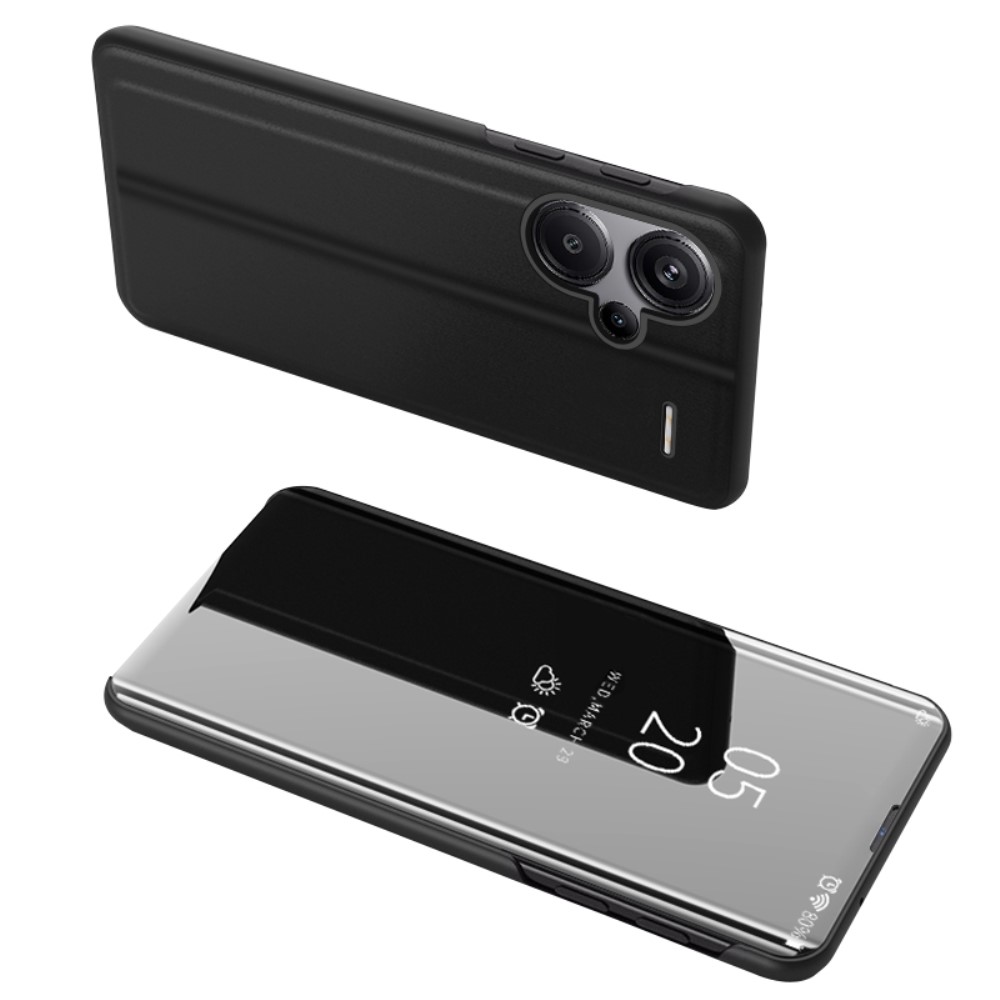 SKALO Xiaomi Redmi Note 13 Pro+ Clear View Plånboksfodral
