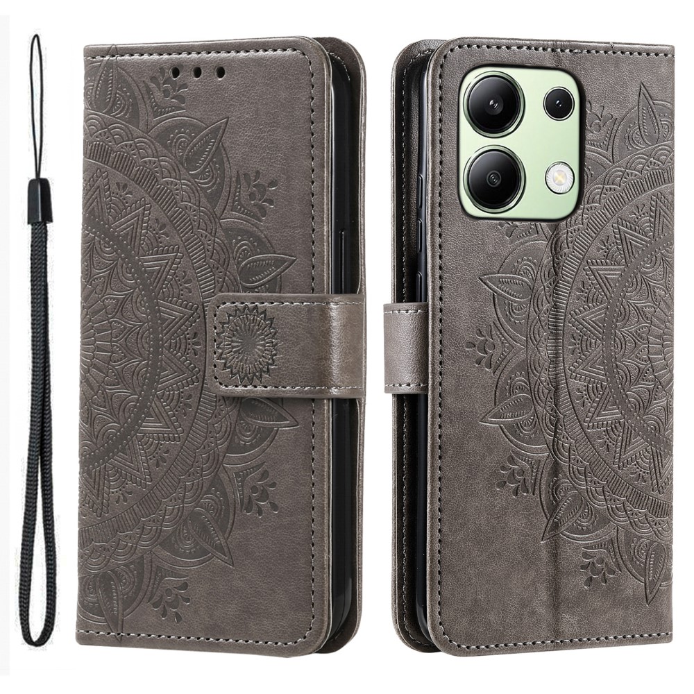 SKALO Xiaomi Redmi Note 13 Mandala Plånboksfodral