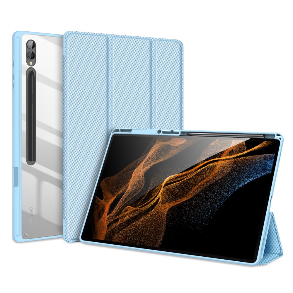 DUX DUCIS Samsung Tab S9 Ultra TOBY Series Trifold Fodral - Turkos