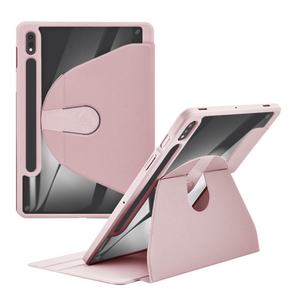 SKALO Samsung Tab S9+/S9+ FE 360 PU-Läder Fodral
