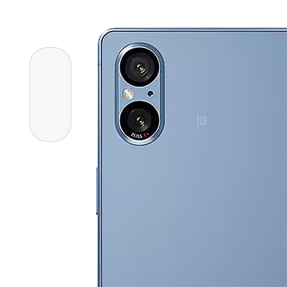 2-PACK SKALO Sony Xperia 5 V 3D Linsskydd/Kameraskydd Härdat Glas