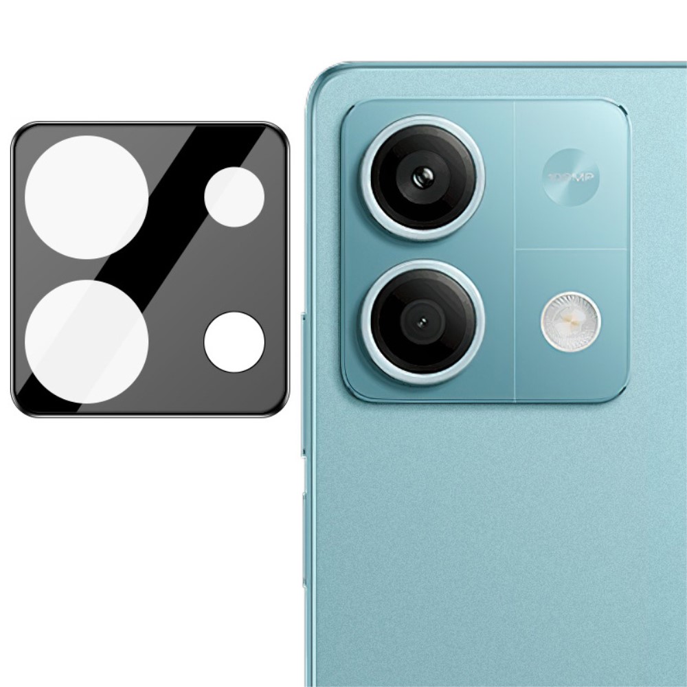 2-PACK SKALO Xiaomi Redmi Note 13 3D Linsskydd/Kameraskydd Härdat Glas