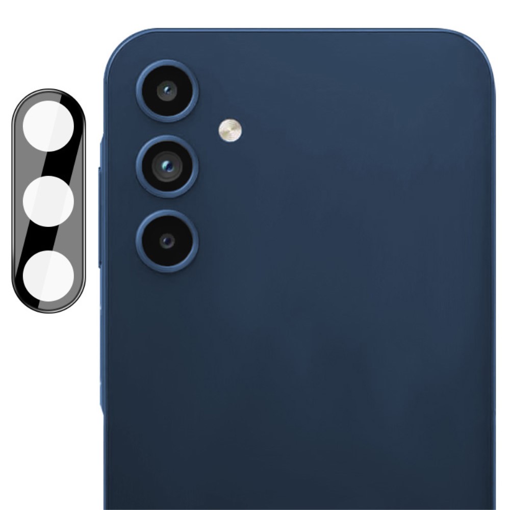 2-PACK SKALO Samsung A15 3D Linsskydd/Kameraskydd Härdat Glas